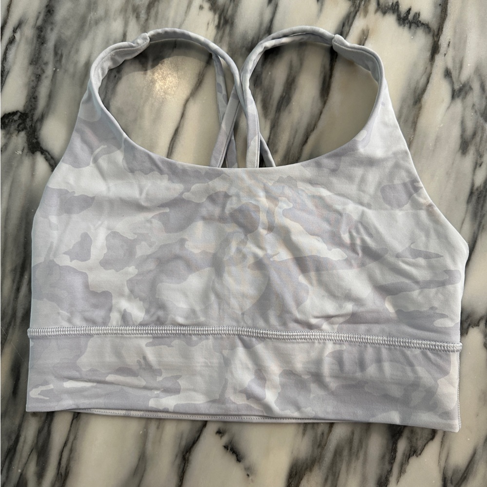 lululemon camo energy bra🤍